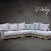 Γωνιακός καναπές Poly wood 
