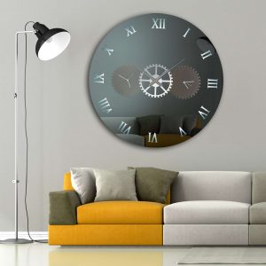 Καθρέφτης ρολόι Σ180 led 