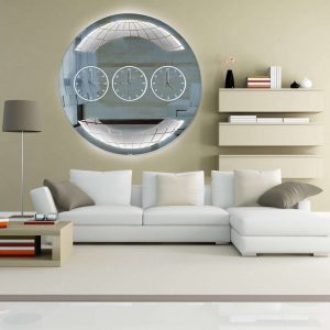 Καθρέφτης ρολόι C140 led 