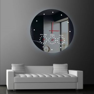 Καθρέφτης ρολόι C200 led 