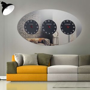 Καθρέφτης ρολόι C250 led 