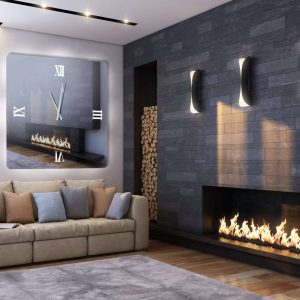 Καθρέφτης ρολόι C290 led 