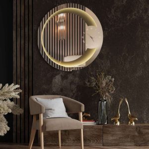 Καθρέφτης ρολόι L60 led 