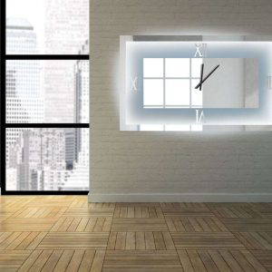 Καθρέφτης ρολόι M10 led 