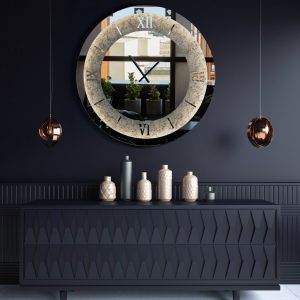 Καθρέφτης ρολόι Q120 led 