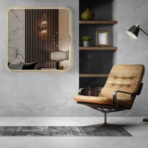 Καθρέφτης ρολόι Q40 led 