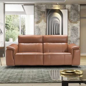 Καναπές Spritz δέρμα Ιταλίας 