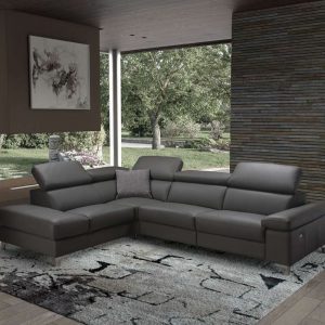 Καναπές Aharon δέρμα Ιταλίας 