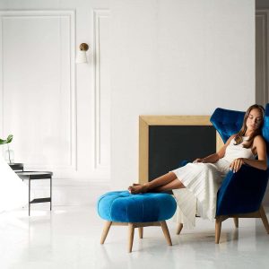 Πολυθρόνα Iris l capitone 